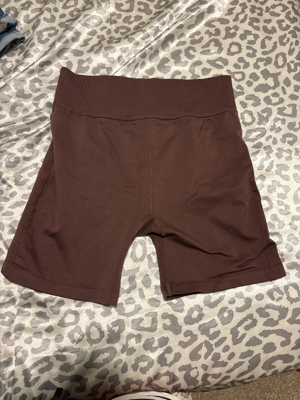 Aeropostale Chocolate Brown Women's Bike Shorts
